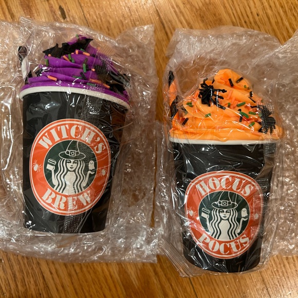 Other - Latte coffee hocus pocus ornaments
